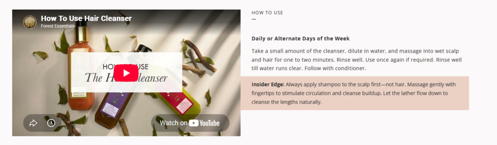 How to use PEEPAL Hair Cleanser